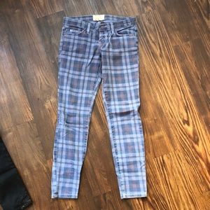 Plaid Current Elliot Jeans 24